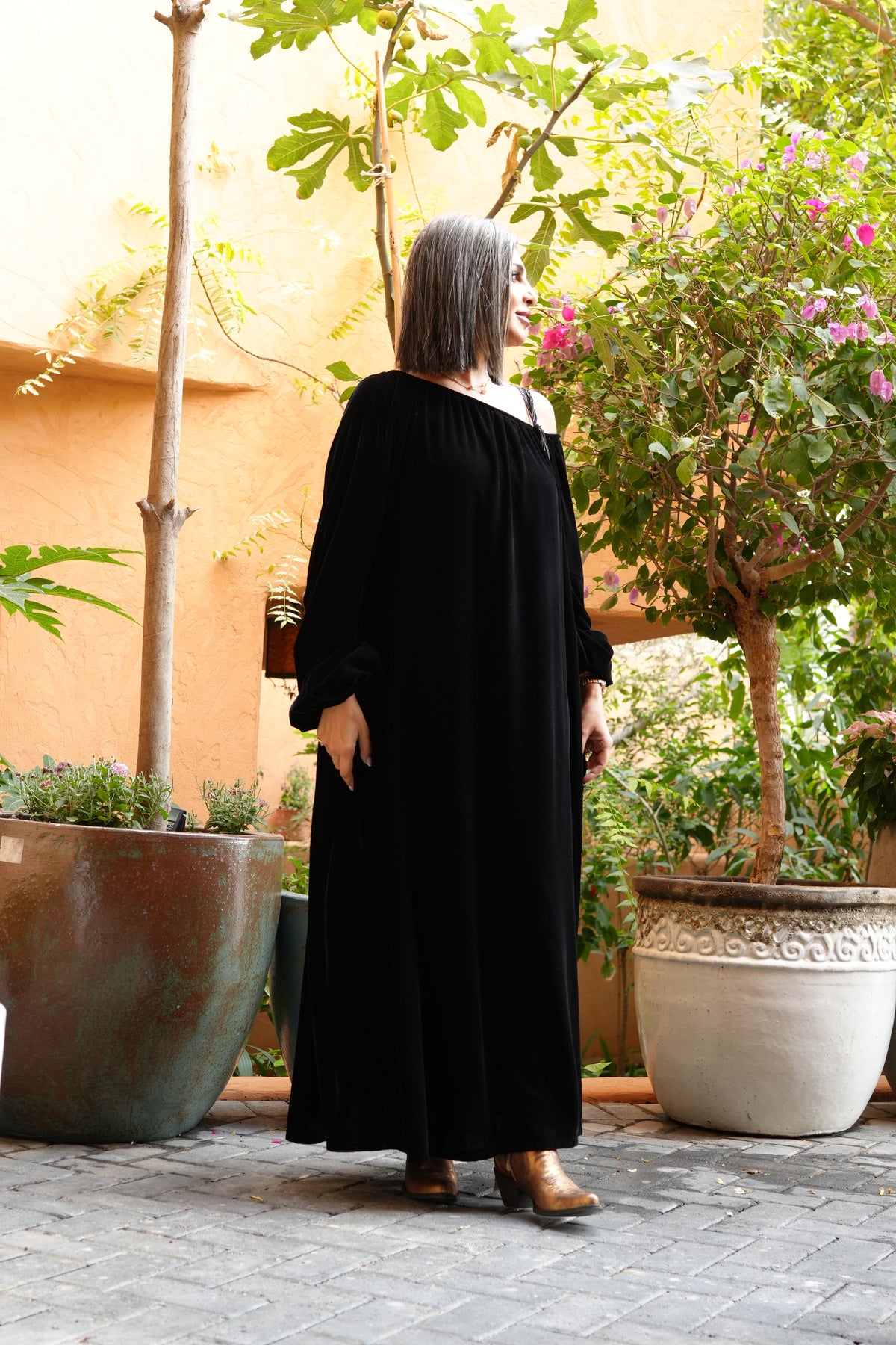 Black off shoulder